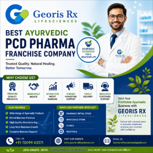 Best Ayurvedic PCD Pharma Franchise Company | Georis Rx Lifesciences