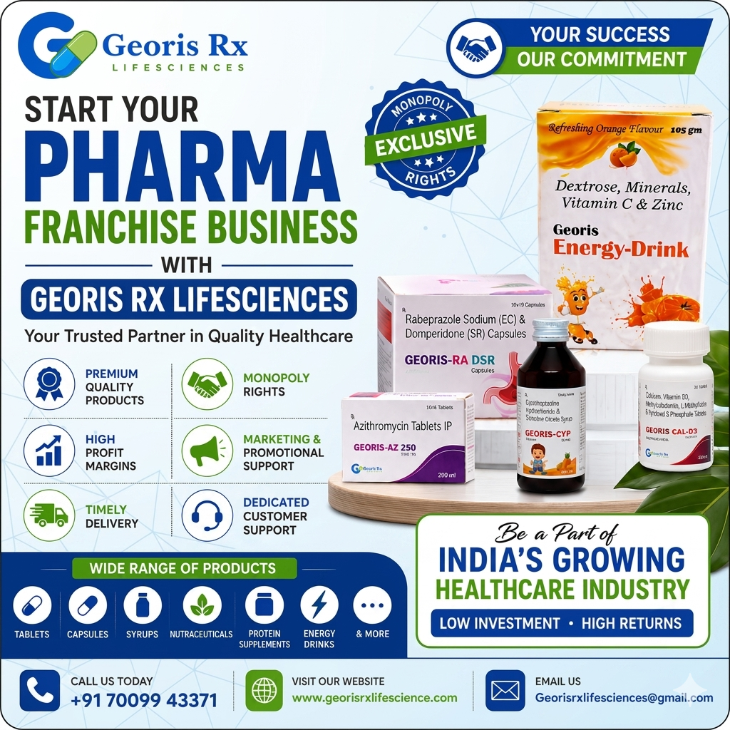 Pharma Franchise Business in India Georis Rx Lifesciences