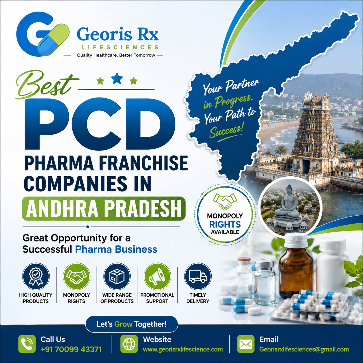 Best PCD Pharma Franchise Companies in Andhra Pradesh