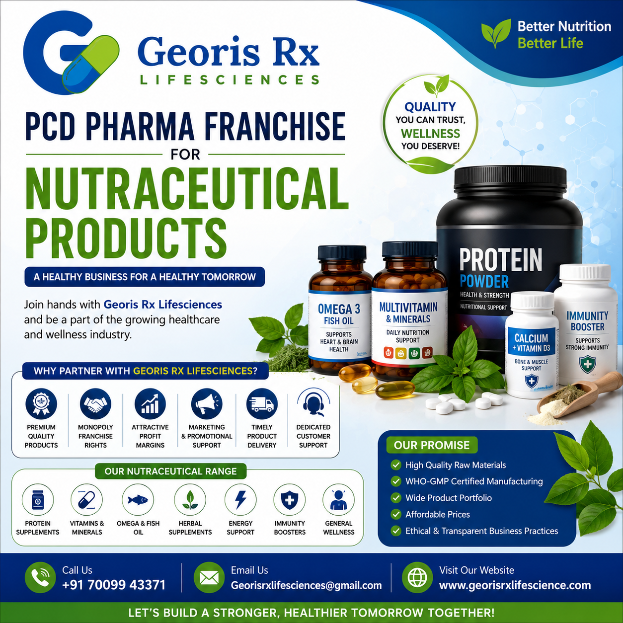 PCD Pharma Franchise for Nutraceutical Products